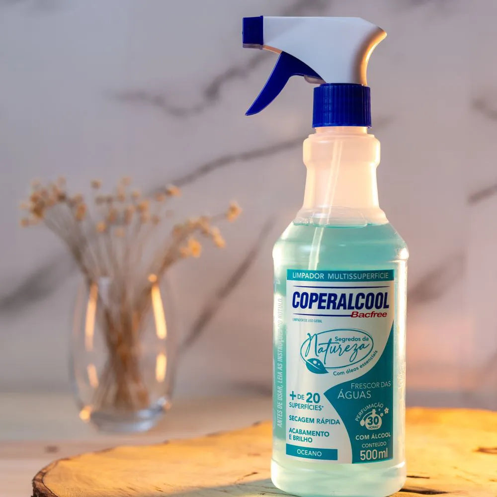 Coala Limpador Multissuperfície Coperalcool Bacfree (Unidade | 500ml):